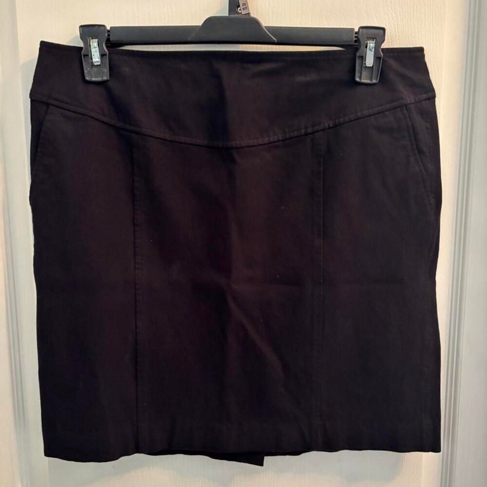 Banana Republic Women's Black Stretch Pencil Skirt